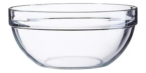 Bowl Ensaladera Luminarc Apilable 20 Cm Vidrio Templado 