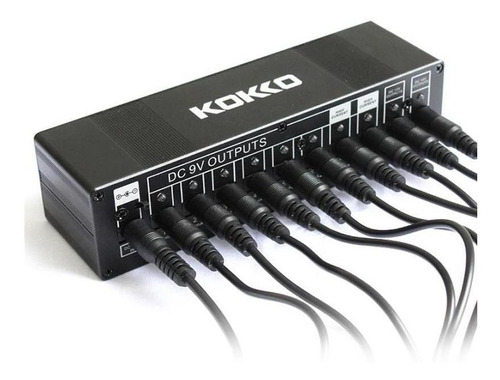 Fuente Pedales 10 Salidas Con Led Individuales Kokko Fm10