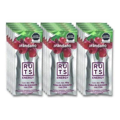 Gel Energético Ruts Energy Carbohidratos (552g) Sabor Arándano | Envío gratis