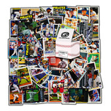 Mlb Baseball Card Hit Collection - 100 Tarjetas, 2 Reliquia.