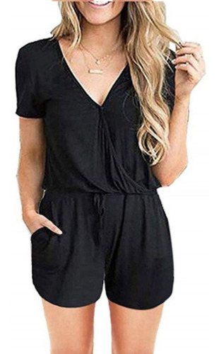 Jumpsuit Palazzo Blusa Pantalón 2 En 1 Jumper  5207