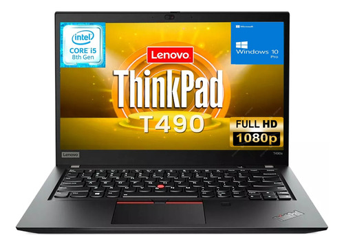 Lenovo Thinkpad T490 Intel Core I5-8365u 16gb Ram, 512gb Ssd