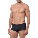 Sunga Trunk Full Logo Marinho Calvin Klein Swimwear