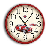 Reloj De Pared Deco Vintage Mercedes Benz 30cm Unicos!!