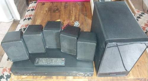 Home Theaters Philco C/ Dvd Y 5 Parlantes