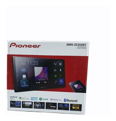 Radio Pionner Dmh-z5350bt Pantalla De 7 Android Y Apple Car