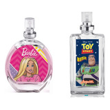 Kit Jequiti Colônia Infantil Barb Girl Power + Toy Story Buzz