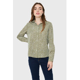 Blusa Lunares Irregulares Verde Nicopoly