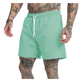 Malla Maya Traje De Baño Hombre Short Red Secado Rápido