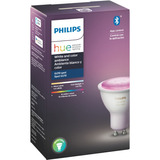 Philips Hue Gu10 Bulb With Bluetooth (white And Color Ambian