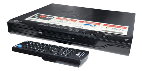 Dvd Player Cd LG Dvd 2602 Usb Av Rca 110/220 Volts Preto