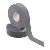 Cinta Reflectiva Gris Tela Rollo 100 Mtrs 5cms 380 Candela