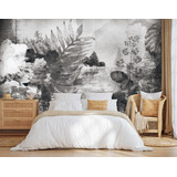 Mural Tropical Elegante Vinilo Decorativo 