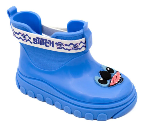 Bota Lluvia Stitch Niño Velcro 23261-s (12.0 - 18.0)