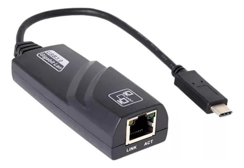 Adaptador Usb C A Rj45 Ethernet Conexión A Red Lan 1000 Mbps