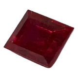 Rubí 7.00 Ct Rojo Sangre Corte Princesa Natural    