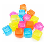 Pack X10 Cubitos De Hielo Plasticos Reutilizable