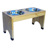 Comedero En Altura Para Perros - Bowls Acero Inox. Grande