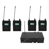 Retorno In Ear Palco Monitor Uhf Sem Fio Anleon S2 - 4 Recep