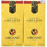 Organo Gold 2 Box Cafe Latte 100% Orgánico Certificado Café 