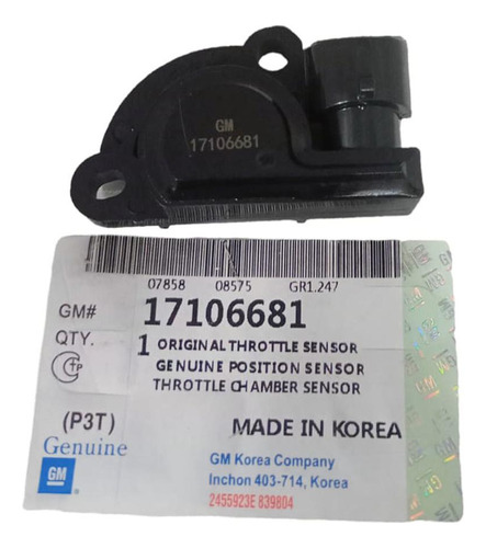 Sensor Tps Chevrolet Chevy Mpfi Negro Spark Beat Original