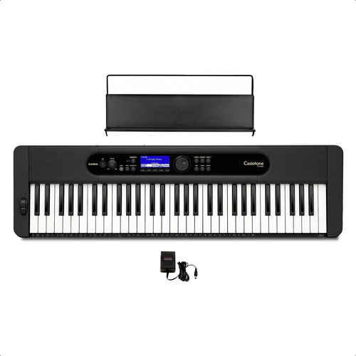 Organo Teclado Musical Casio Ct-s410 Sensitivo Atril Fuente