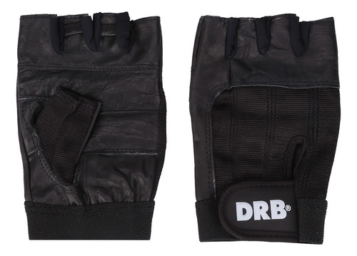 Guantes Drb Fitness Gloves Lift Gimnasio Eco Cuero C/velcro