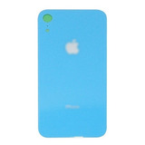 Vidrio Trasero Para iPhone XR Azul