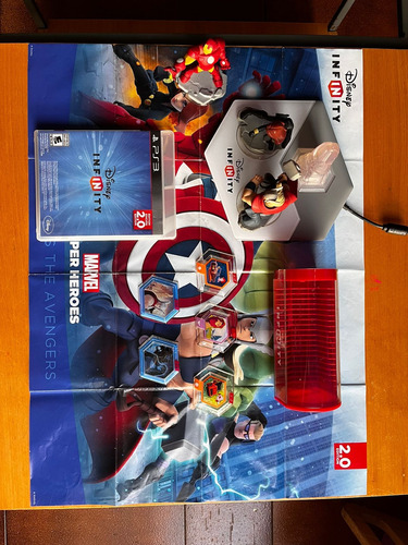 Disney Infinity 2.0 Juego Físico Ps3 Pack Hero De Marvel