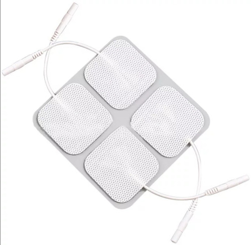 10 Electrodos Parches Pads Electroestimulador Tens Ems 5x5cm