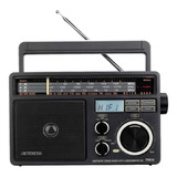 Radio Multibanda Sw Am/fm Usb Sd  Mp3  Portatil Clasico