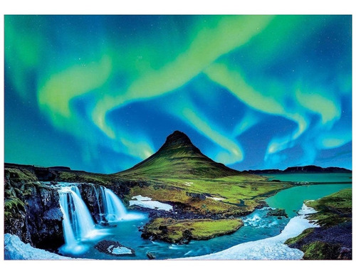 Puzzle Rompecabezas 1500 Piezas Aurora Boreal Islandia Educa