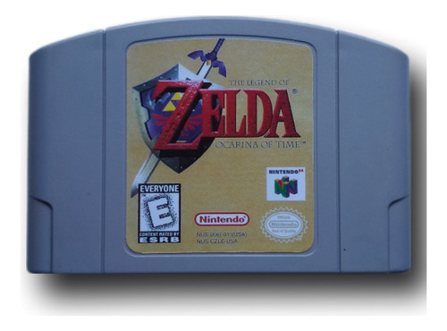 The Legend Of Zelda Ocarina Of Time N64 (portada Reimpresa)