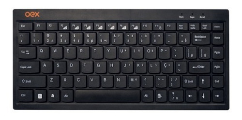 Teclado Mini Flat Tc301 Preto Usb 48.5841 Oex