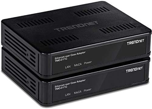 Adaptadores Trendnet Tmo-311c2k Ethernet A Través De Coaxial