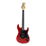 Guitarra Tagima Strato Sixmart Com Efeitos Candy Apple Red