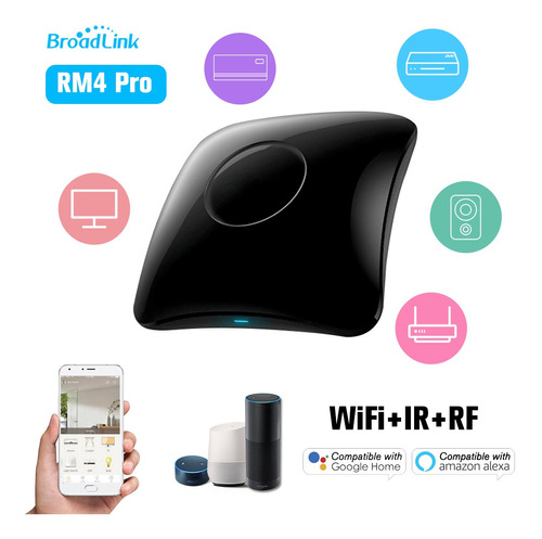 Broadlink Rm4 Pro Wifi Automação Doméstica Inteligente Un