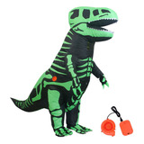 Disfraz Inflable De Dinosaurio T-rex De Fiesta Para Adultos