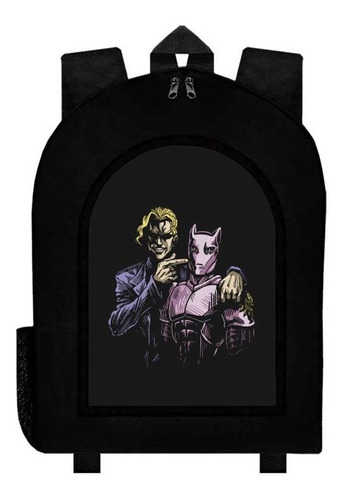 Mochila Negra Jojos Bizarre Adventure A82