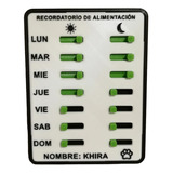 Tableta Recordatorio Alimentación Mascotas / Pastillas