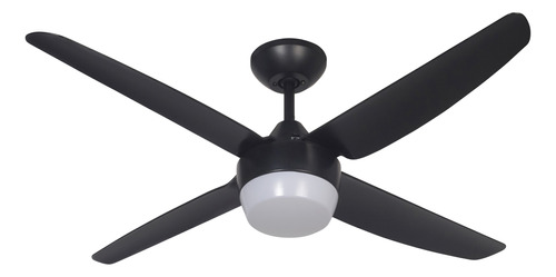 Ventilador Techo Negro Con Led 432b Cont Remoto Cuo 3 Laft