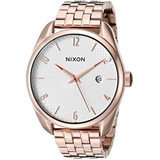 Reloj Nixon Abullet En Tono Dorado Rosa Para Mujer