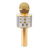 Micrófono Karaoke Con Bluetooth Y Parlante Incorporado - Ps
