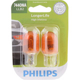 Philips 7440na Longerlife Paquete De 2 Focos Miniatura
