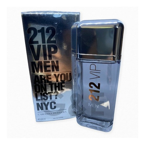 Perfume 212 Vip Men 200 Ml Carolina Herrera Original Lacrado