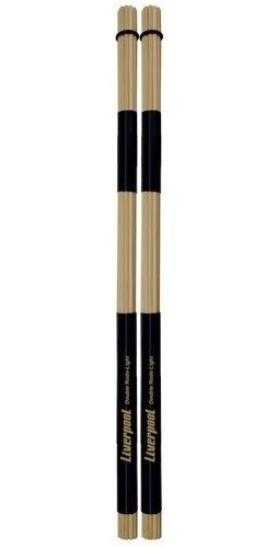 Par De Baqueta De Bateria Acústica Double Roads Light Bambu