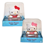 Adorno Hello Kitty Con Movimiento De Cabeza Luz Solar