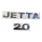 Emblema Letras Jetta 2.0 Mk4 A4 Cromadas