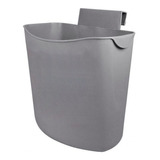 Bote Basura Colgante Gris Para Puerta Cocina Carro 6.5 Lt