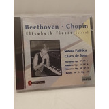 Beethoven Chopin/ Elisabeth Fiocca Sonata Patética Sonata Cd